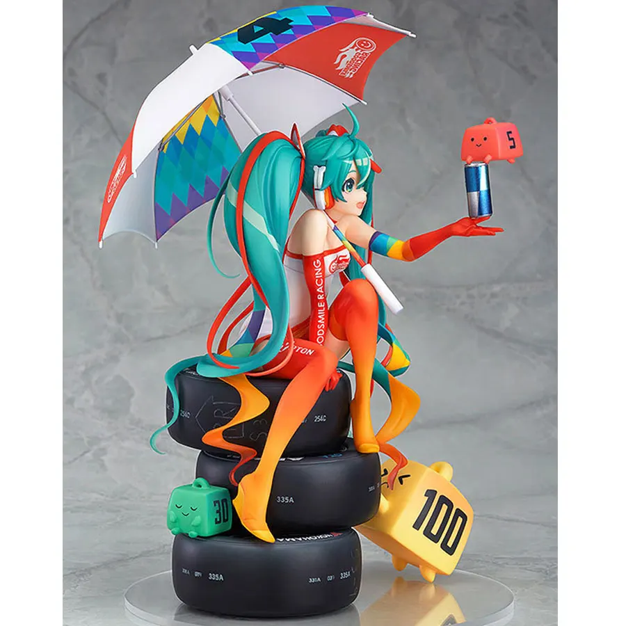 

Anime Figure 2 generations Racing Girl Hatsune Miku PVC Action Figure 23cm 1/8 Scale Model Collection Toys Christmas Gift