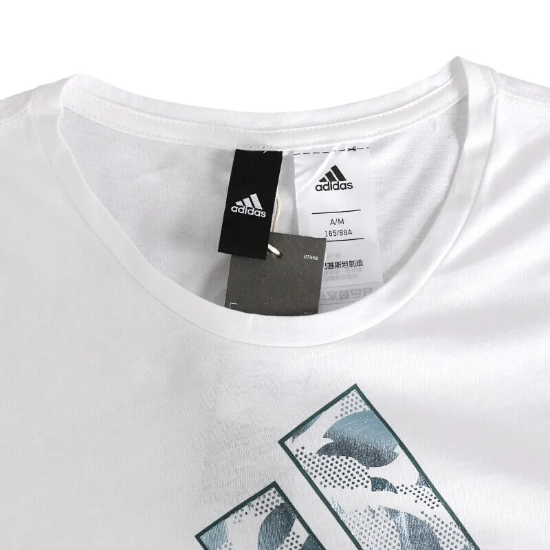 Новое поступление Adidas фольги BOS футболка Для женщин футболки с коротким рукавом спортивная