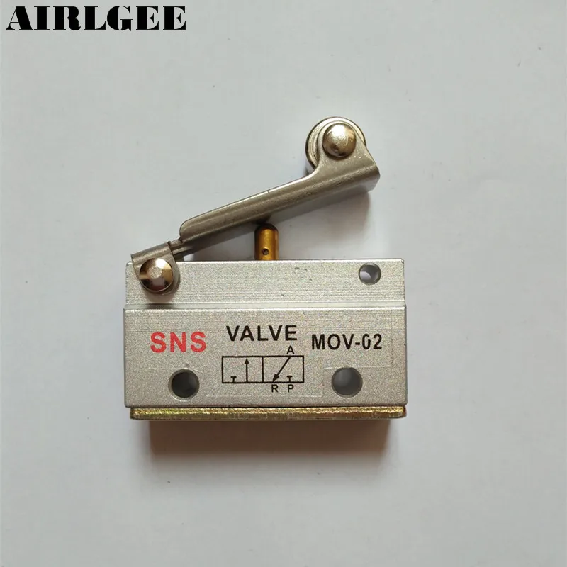 2 Position 2 Way Mechanical Pneumatic Valve 1/8 NPTin Valve from Home