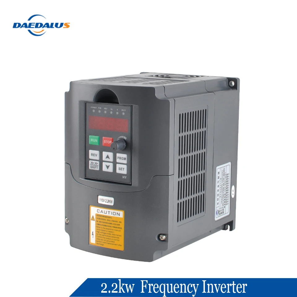 

Deadalus 2.2kw 110V/220V/380V Frequency Inverter CNC Spindle Motor Speed Control for CNC Spindle Motor