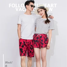 Летние любителей Пляжные шорты Для мужчин и Для женщин пляжные штаны Для мужчин Sport Plus Размеры Короткие штаны быстросохнущая дышащая серфинг трусы