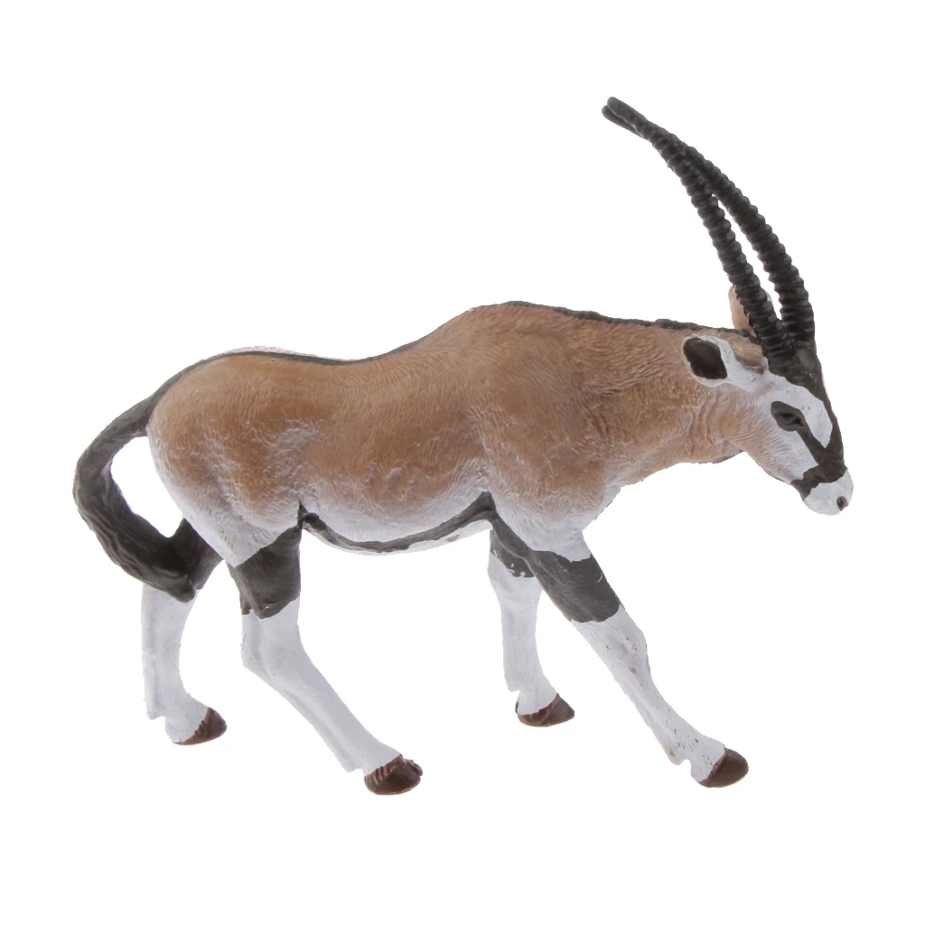 MagiDeal 1Pc Realistic Lion Giraffe Zebra Wildlife Zoo Animal Model Action Figure Kids Toy Collectibles Decoration Birthday Gift