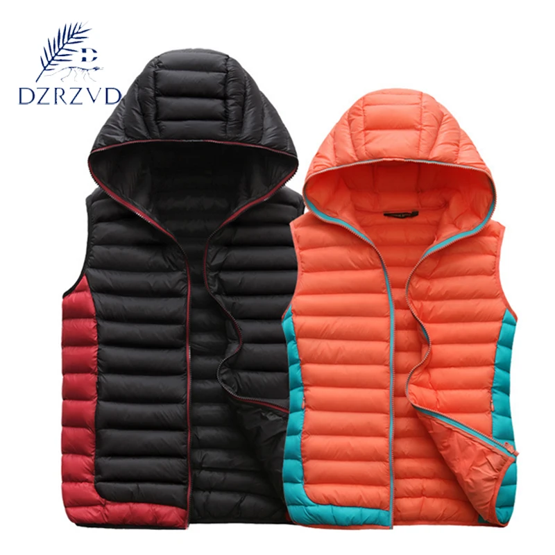 

Autumn winter men women Sleeveless cotton vest warm down coat women cheap collar Vests jacket Designer vest New 2016 6821