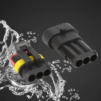 

10 Set Vehicle Car Waterproof Electrical Terminal Wire Connector Plug for Motorcycle Scooter Auto Truck Car Accessories NEW