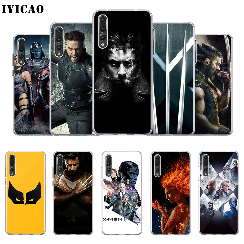 IYICAO X Мужской мягкий силиконовый чехол для телефона Huawei P30 P20 Pro P10 P9 P8 Lite P Smart TPU