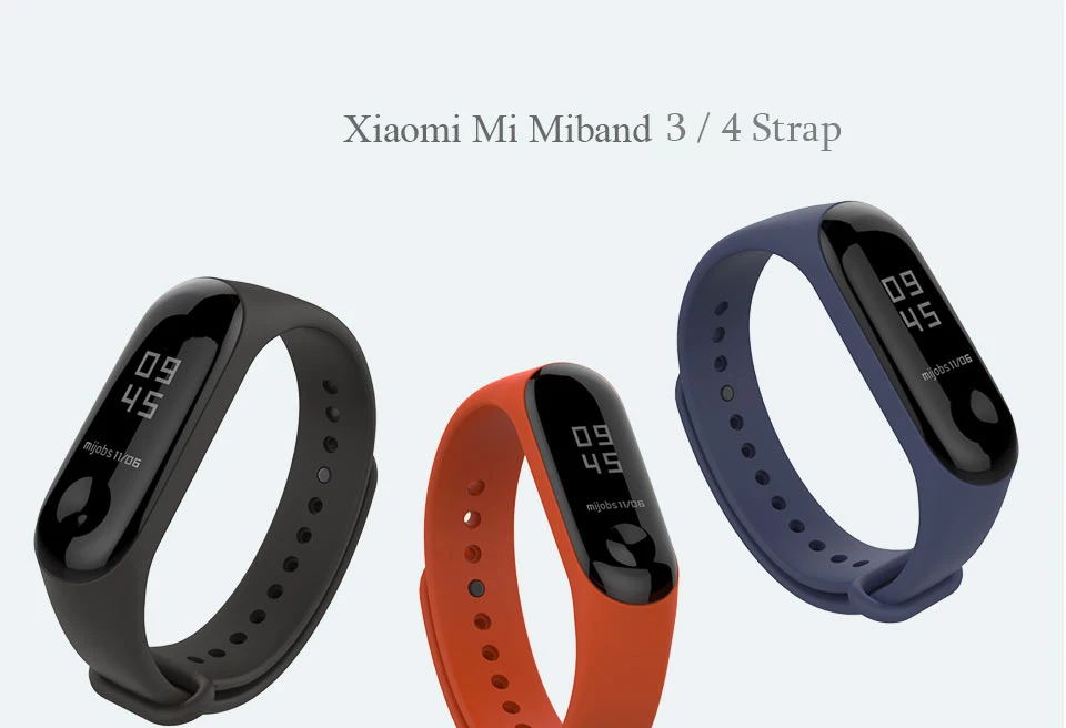 Силиконовый ремешок mi band 4 аксессуары Pulseira mi band 3 4 сменный силиконовый ремешок-браслет для Xiao mi 4 mi 3 умный Браслет