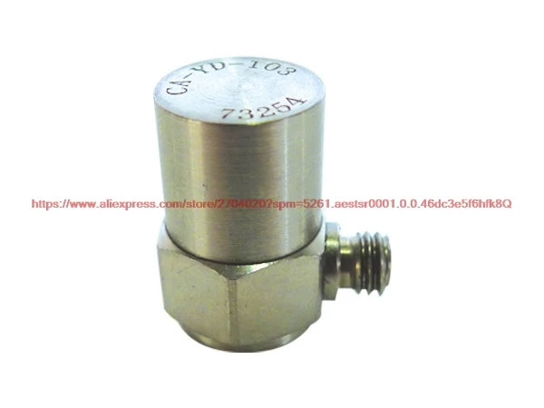 CA YD 103 пьезоэлектрический акселерометр 20pC/g0.5 12kHz side end accelerometer sensor in
