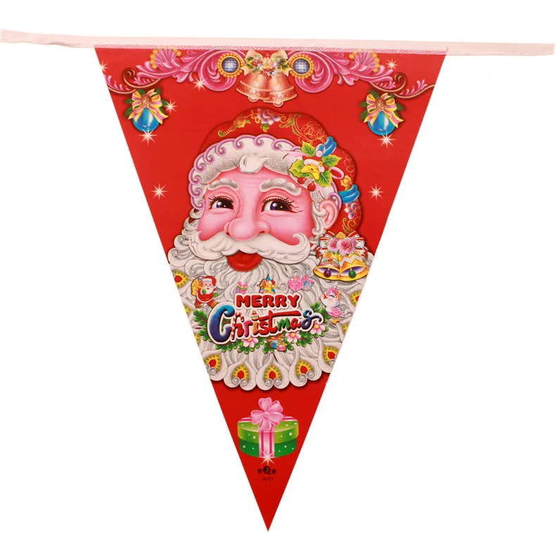10 шт./компл. новое поступление бумажные баннеры гирлянды в виде оленя украшения для дня рождения свадьбы нового года Рождества 5ZHH121