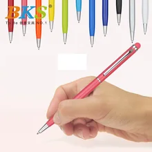 Роскошный подарок на заказ металлический шариковая ручка тонкий баррель лазерный рекламный Алюминиевый металлический карандаш 50 шт. в партии