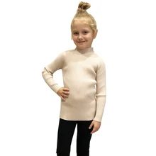 MILANCEl Свитера для девочек осень новые свитеры для мальчиков с круглым вырезом Детская одежда вязаные детские базовые свитера Повседневная Одежда для мальчиков