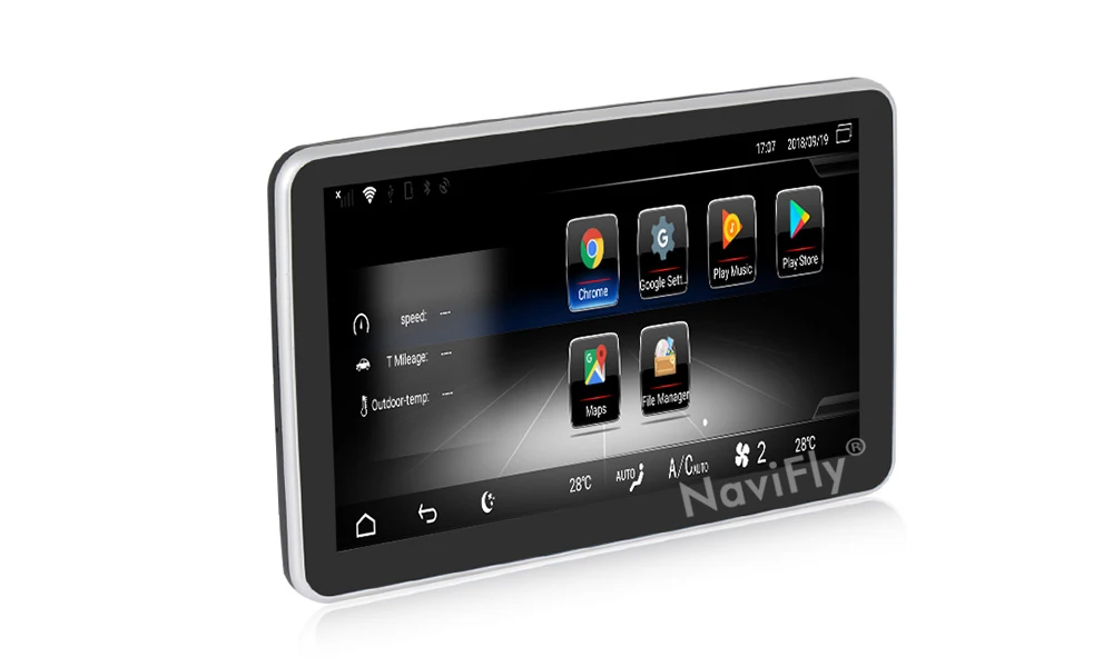 NaviFly 10,25 дюймов 3 + 32 Android 7,1 Автомобильный gps навигационный мультимедийный плеер для BENZ GLE 2012-2018 поддержка 4 г sim-карты wifi BT