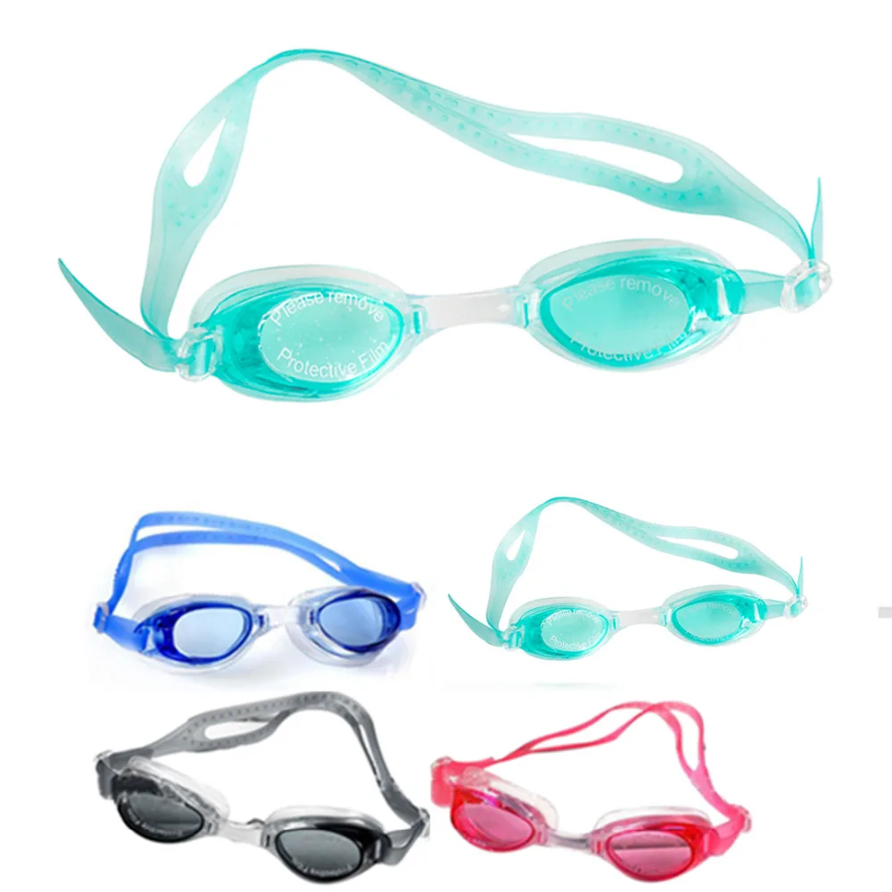 Водонепроницаемый силикона анти-туман УФ щит Одежда заплыва Очки очки глаз Очки для Для мужчин Для женщин Дети Открытый Водные виды спорта