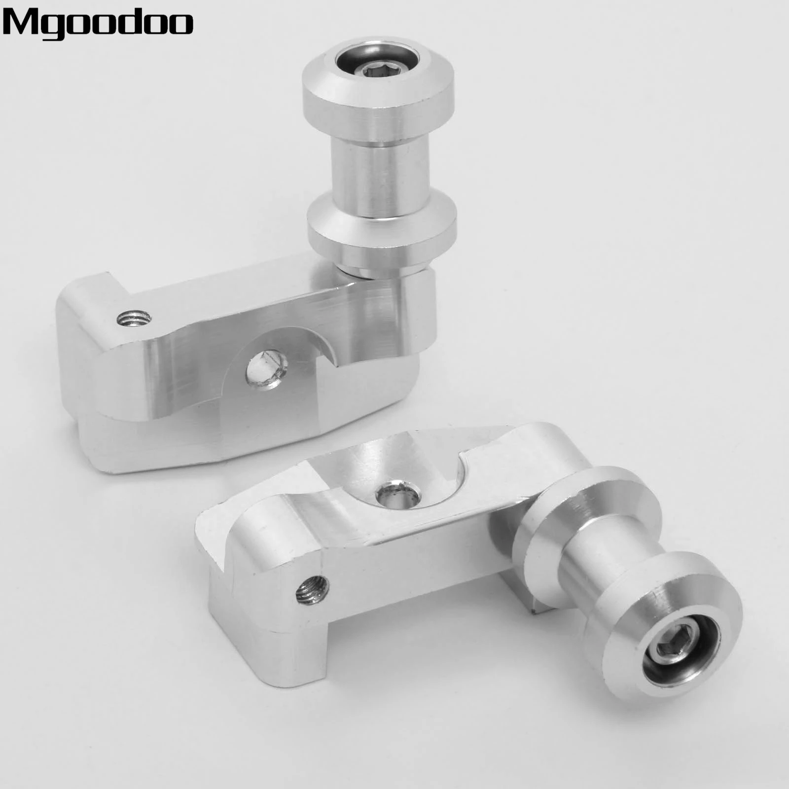 Mgoodoo 2x CNC алюминиевый МОТОЦИКЛ маятник поворотный рычаг Катушки слайдер адаптеры