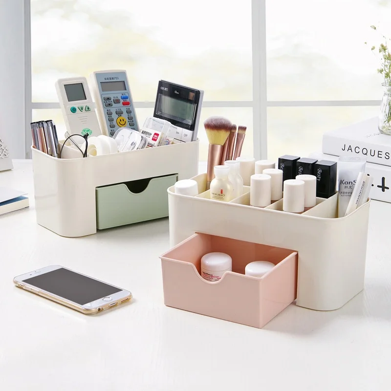 

Multifunctional Desktop Cosmetics Makeup Storage Drawer Bathroom Storage Box Jewelry Organization Drawer for Women Saving Space