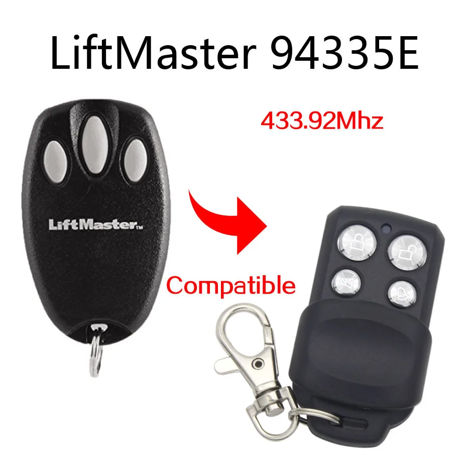 Liftmaster 94335E пульт дистанционного управления шамберлен моторный подъемник 94335E совместимая замена Пульт дистанционного управления шамберлен 94335E пульты