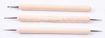 

Impress tool for polymer clay .Double ended tool set fondant tool,Sculpey Tool Shape Smooth Detail modelling pin