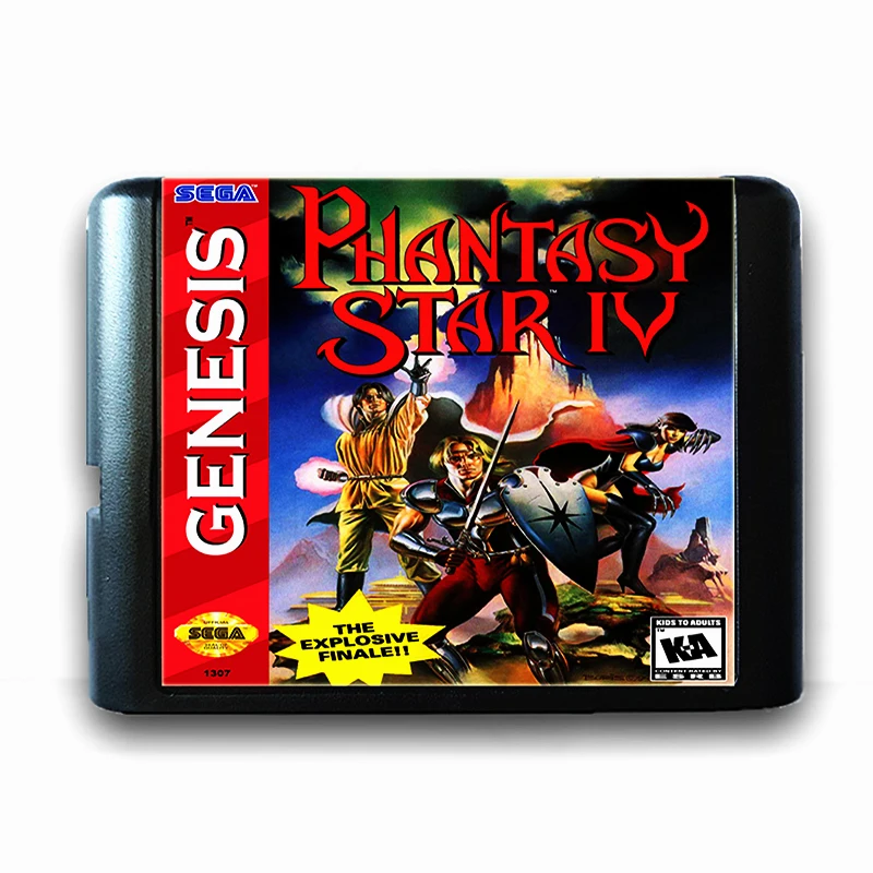 

Phantasy Star 4 for 16 bit Sega MD Game Card for Mega Drive for Genesis US PAL Version Video Game Console