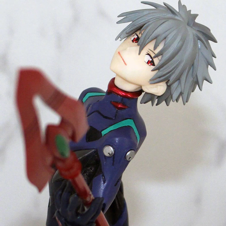 Tronzo SEGA фильм EVA ROE Nagisa Kaworu Ланс из Longinus ПВХ фигурка модель игрушки Аниме EVA коллекция Jouets