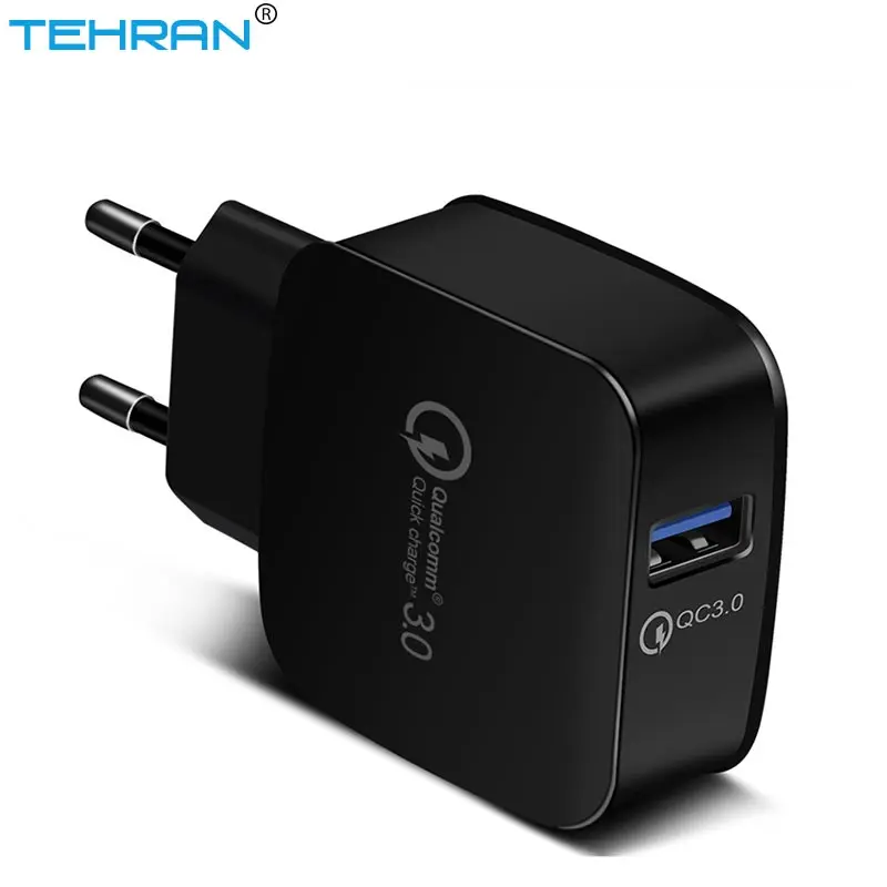 15W-18W-Quick-Charge-3-0-Fast-Mobile-Phone-Charger-EU-Plug-Wall-USB-Charger-Adapter