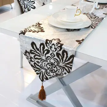 

Boutique Gilding Table Runner Decoration Table Cloth Hotel Bed Flag Waterproof