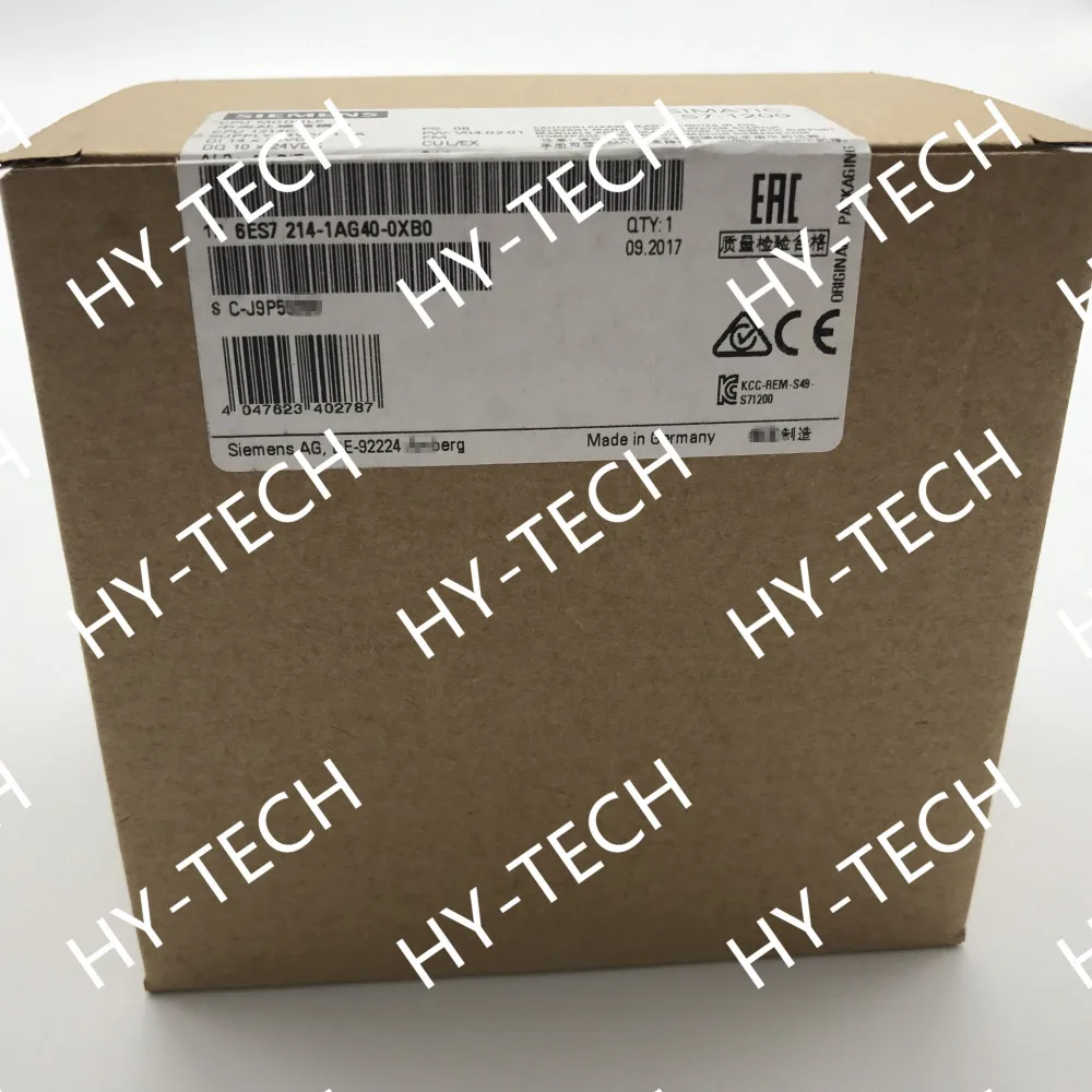 

6ES7214-1AG40-0XB0 SIMATIC S7-1200, CPU 1214C, compact CPU 6ES72141AG400XB0 PLC module