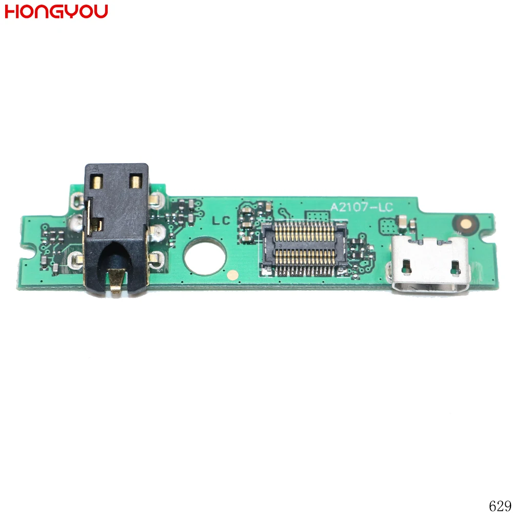 

USB Charging Port Dock Connector Jack Charge Board Flex Cable With Earphone Audio Jack For Lenovo A2107 A2207