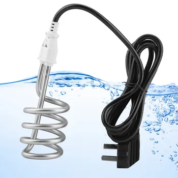 通販 1500ワット220vポータブル電気浸漬ヒーターボイラースパイラルチューブ水加熱要素