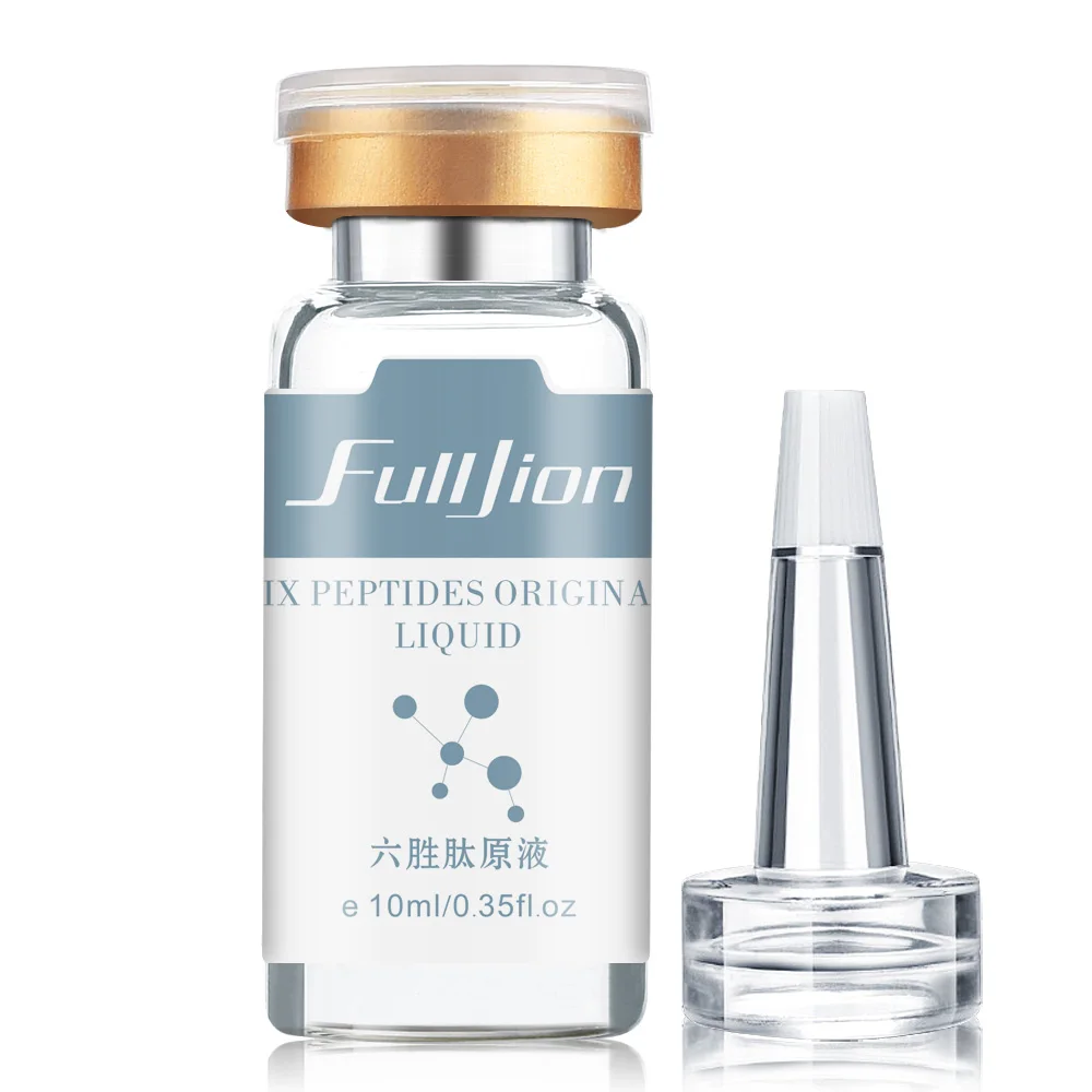 Fulljion шесть пептидов восстановление гиалуроновой кислоты сыворотка омоложение увлажняющий крем лечение акне уход за кожей отбеливающая эссенция - Вес нетто: 04