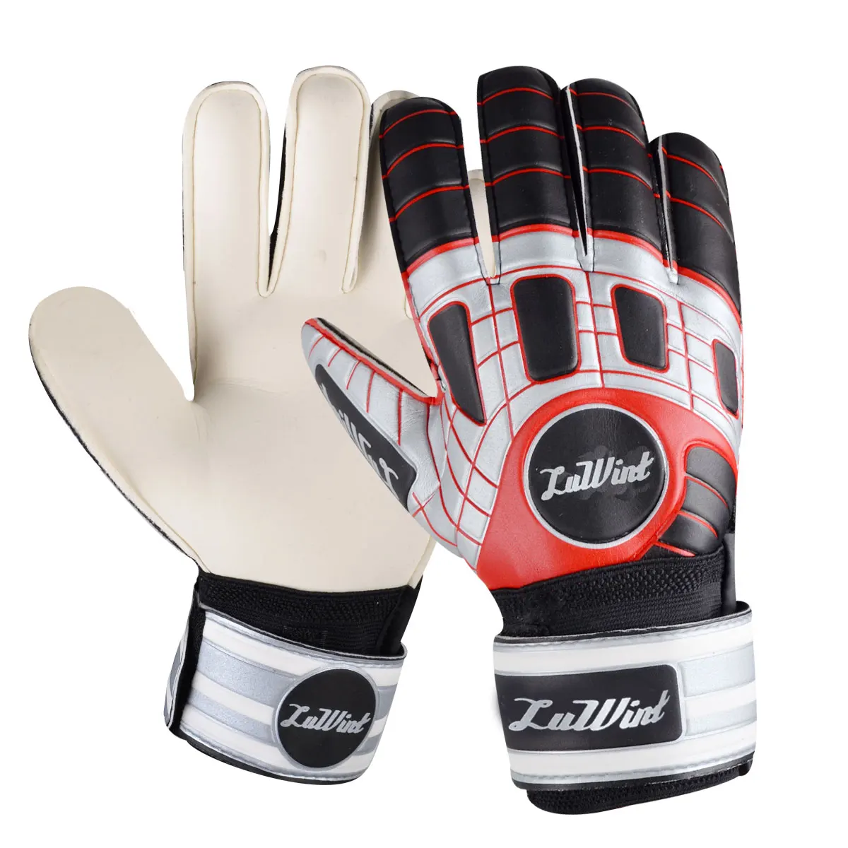 football and goalie gloves
