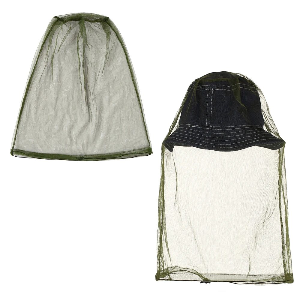 Lixada Fishing Mosquito Mesh Net Protective Head Cover Insect Gnat Bee Repellent Netting Outdoor Mosquito Keeping Head Screen