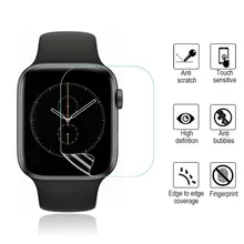 5Pack HD Full Coverage TPU Screen Protector Film For Apple Watch Series 4 (44mm) Smart Watch Protective Film