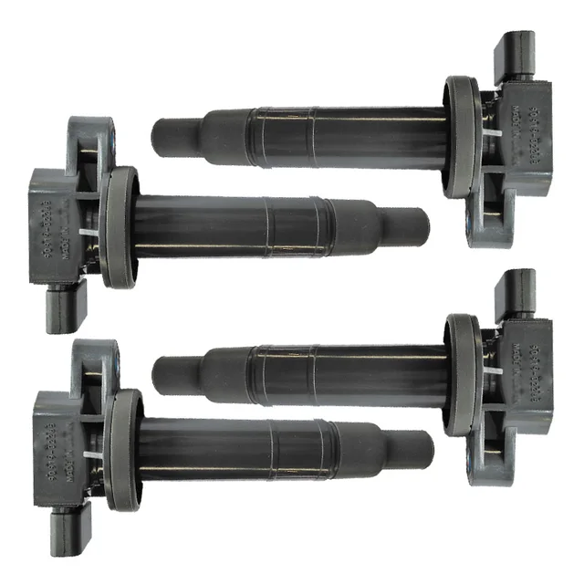 4 PCS IGNITION COIL FOR TOYOTA YARIS/VITZ ECHO VERSO PROBOX PRIUS (1999 ) 1.3L 1.5L 90919 02229