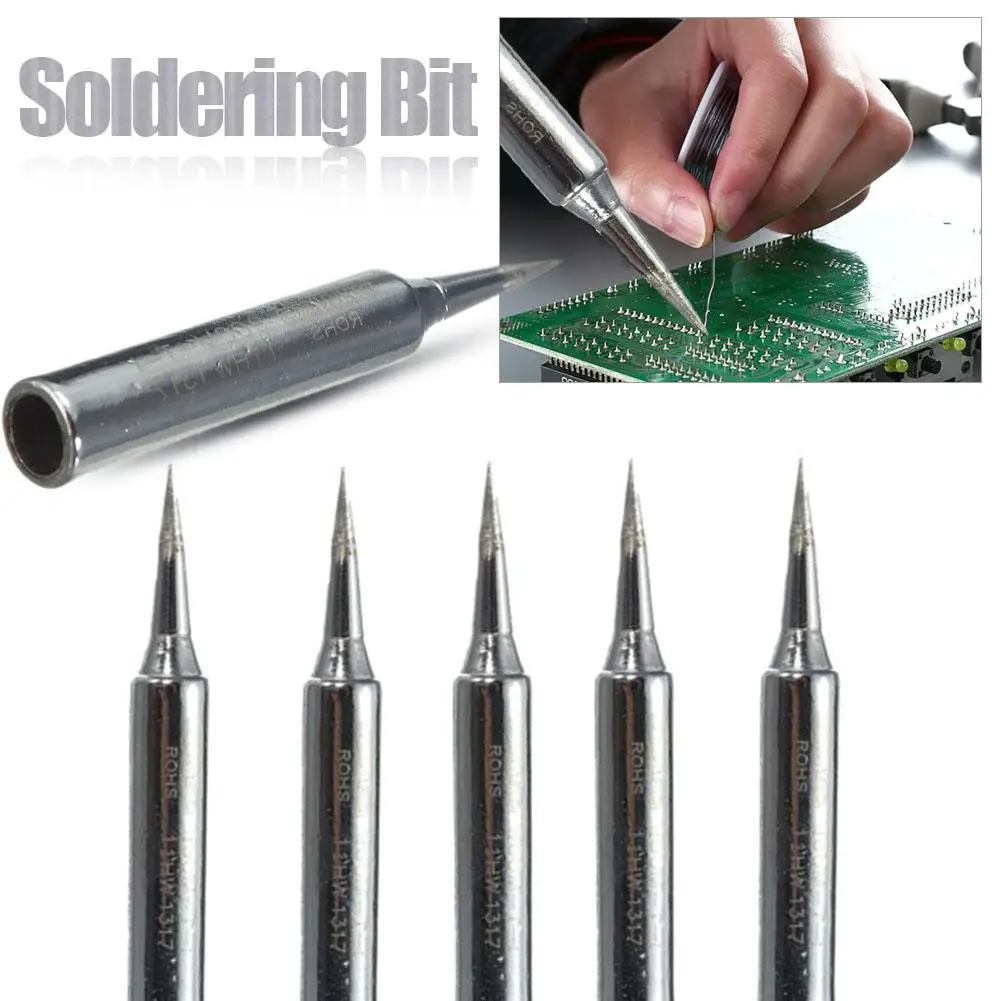5PCS/Set 900m-T-I Welding Tool Lead-Free Soldering Iron Head Bit For Welding J3