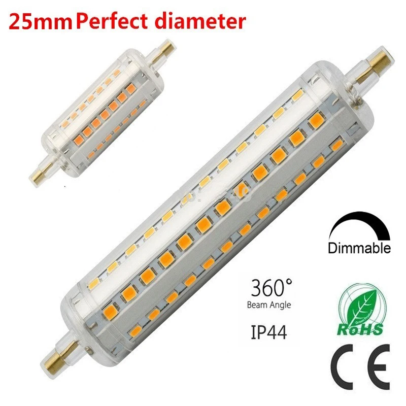 5 Вт LED R7S Свет 78 мм 360 градусов Мини J118mm Наружный свет Epistar SMD2835 Замена для