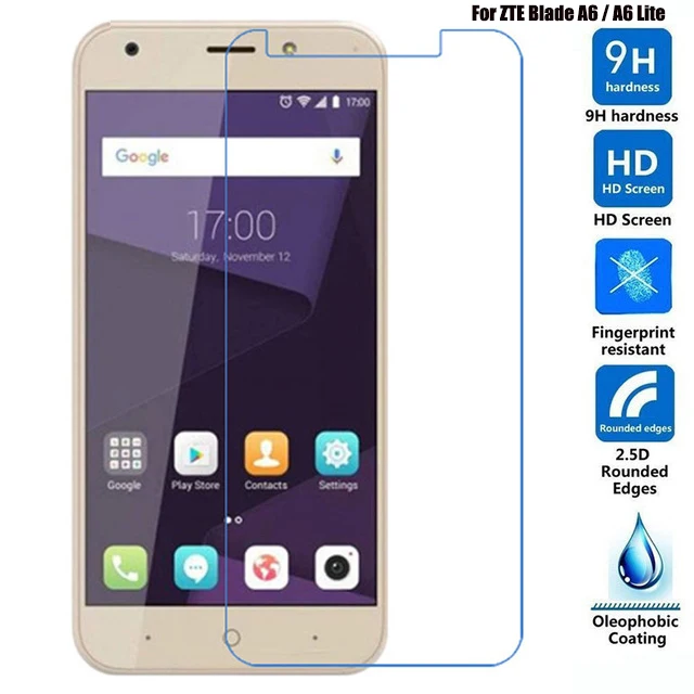 Закаленное стекло 2.5D 9H для ZTE Blade A6 Взрывозащищенная защитная пленка ЖК-экрана Lite /