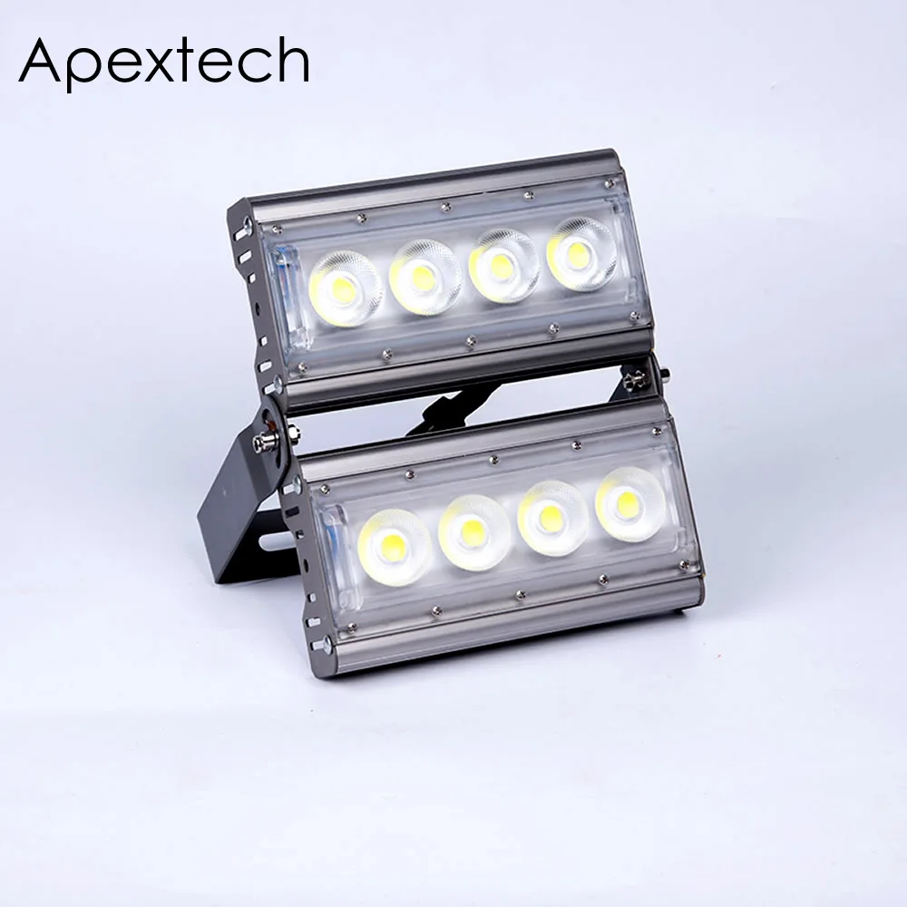 Apextech модули Светодиодный прожектор 50 Вт 100 150 200 COB IP65 AC85 265V открытый настенный