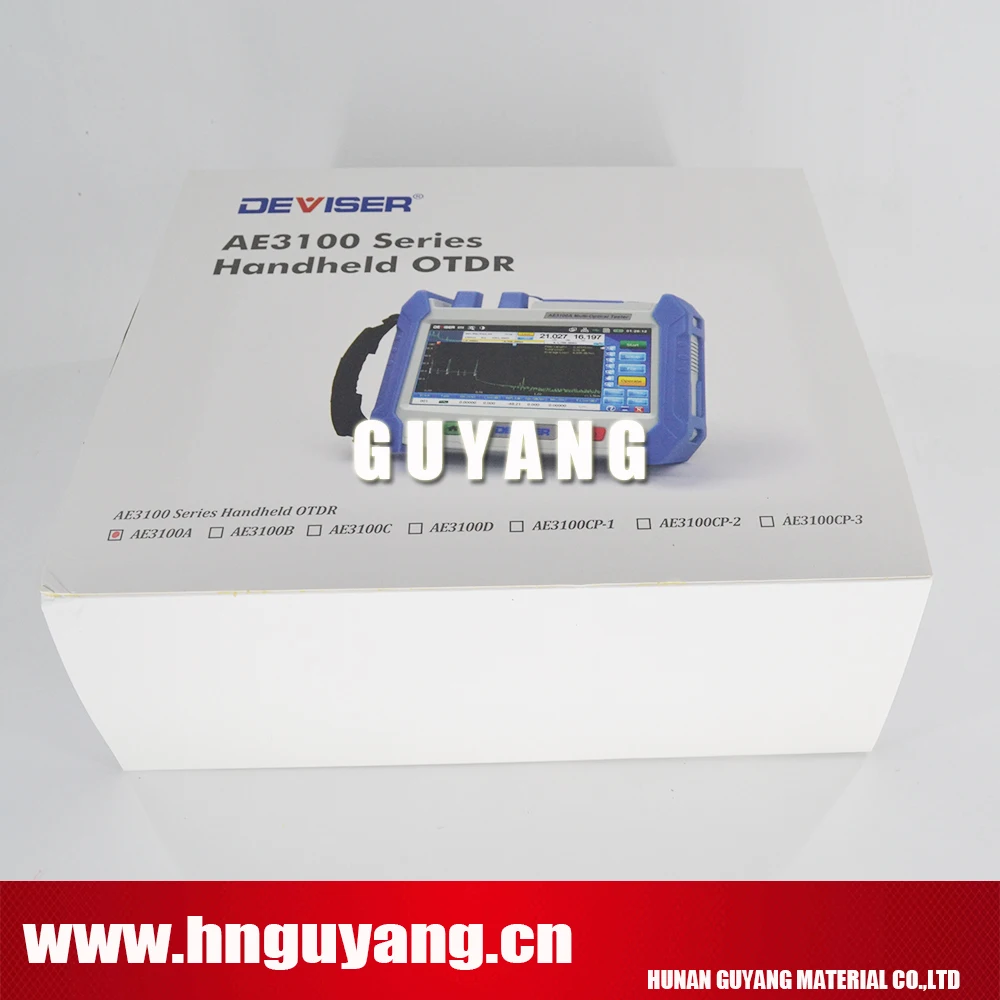 Deviser AE3100A FTTx RFoG SM OTDR 1310/1550nm, поддержка VFL, измеритель мощности, источник света, fiberpath