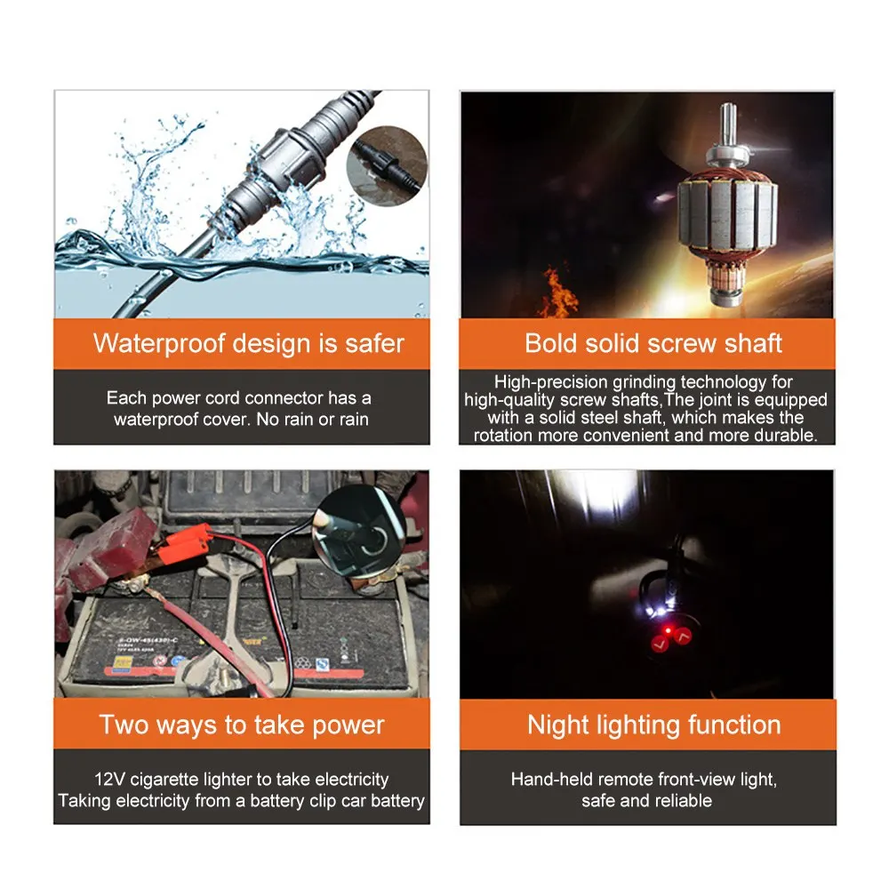 LED Floor Jack Conjunto Pneu Substituindo Ferramentas