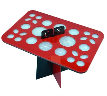 

26 Holes Makeup Brush Holder Air Drying Rack Organizer Make Up Organizer Cosmetic Brush Dryer Stand Storage / by dhl 200pcs