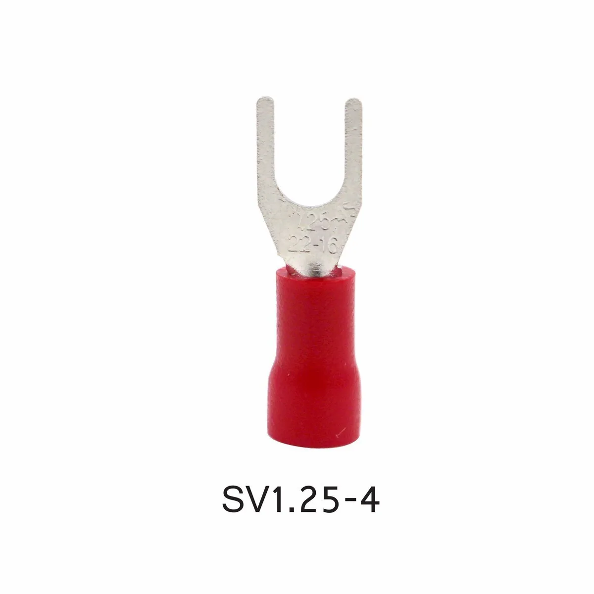 1000 шт. красный обжимной вывод SV1.25-3 SV1.25-4 SV1.25-5 SV1.25-6 Комбинации провода Соединительный кабель кольцо изолированный клеммный блок