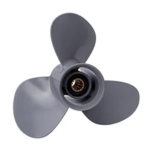 13 сплайн зубцы 3 лезвия пропеллеры 11 1/2X14 алюминиевая лодка подвесная пропеллер серый Пропеллер для 35-60HP 58130-ZV5-870ZA