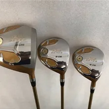 3 предмета в комплекте 4 звезды Хонма S-05 леса гольфовая клюшка "Вуд" Клюшки для гольфа драйвер+ проход древесина, оборот в минуту(R/S/SR Flex armrq 48 графитный вал с головных уборов