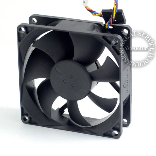 8025 PVA080G12H P01 12V 0 6A 4Wire For 775 CPU Cooler Fan font b Server b