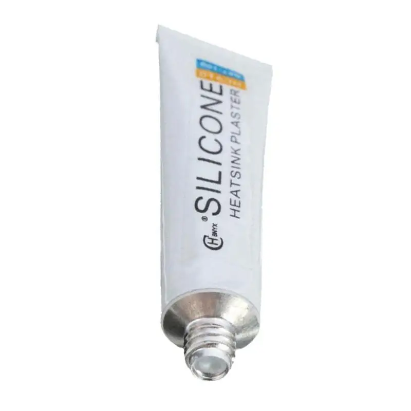 10g Hc-910 Mini Toothpaste Tube Silicone-conducting Hot Adhesive Tube Radiator Heat-guided Heat Bonding Curing