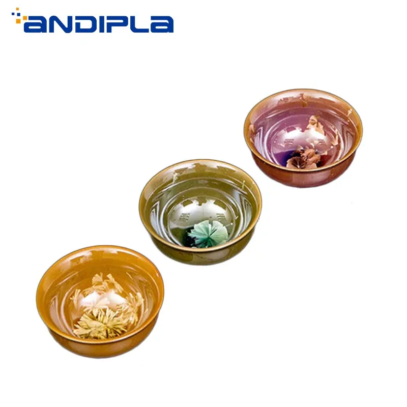 100ml Boutique Kiln Changes Teacup Master Cup Coarse Pottery Tea Cup