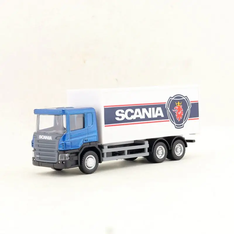 Горячая Распродажа 1: 64 модель сплава грузовика Scania, моделирование инженерного транспорта скользящая игрушка автомобиль, детский подарок