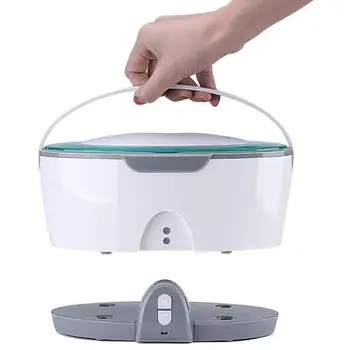 

GTSONIC 450ml Ultrasonic Cleaner Bath Timer Jewelry Brush Glasses Manicure Stones Cutters Dental Razor Parts Ultrasound Sonic