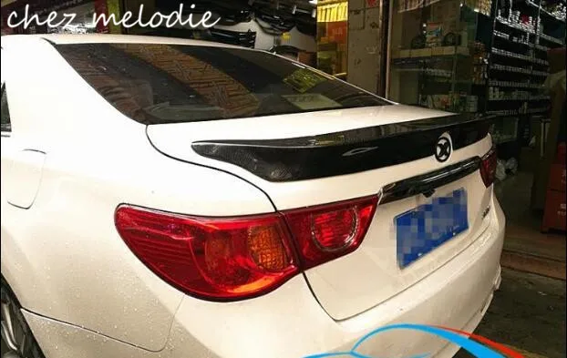 

Half Carbon Fiber Car Rear Trunk Spoiler Wing For TOYOTA Mark-X/REIZ 2010-2016, no drilling needed