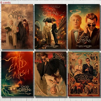 

Good sign movie poster, wall sticker, kraft paper poster, retro poster, sticker, movie wallpaper, vintage wall sticker