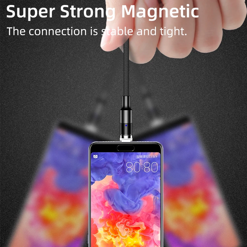 IHaitun роскошный Магнитный usb кабель 3A type C для samsung QC 3 0 Micro Quick Charge 4 Fast iPhone 11 Oneplus 7 Huwei